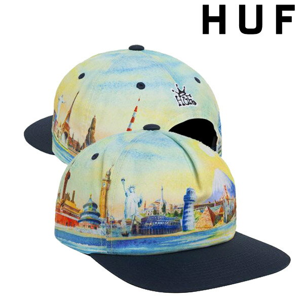 ハフ HUF CULTURED UNSTRUCTURED SNAPBACK カルチャー アンストラクチャー キャップ 帽子 ロゴ ユニセックス ストリート スケート ブランド