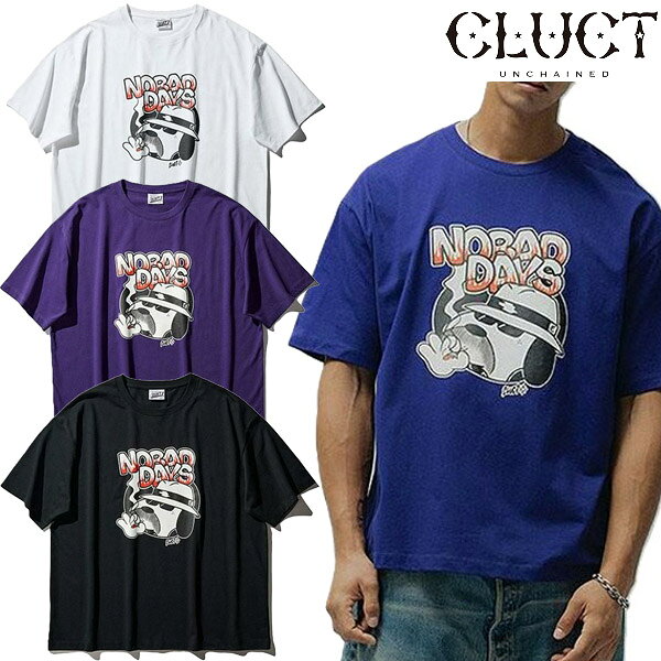 樂天商城 - クラクト CLUCT NO BAD DAYS [S/S W TEE] 半袖 Tシャツ バッド デイズ 犬 タバコ ストリート アメカジ シンプル 西海岸 メンズ ブランド 新品 正規