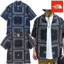 ザ ノース フェイス THE NORTH FACE ショートスリーブアロハベントシャツ（メンズ） S/S Aloha Vent Shirt 半袖 ペイズリー セットアップ アウトドア ブランド