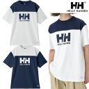 ヘリーハンセン Tシャツ メンズ ヘリーハンセン HELLY HANSEN ショートスリーブフットボールティー Tシャツ 半袖 シンプル ロゴ 切り替え 正規品 ユニセックス アウトドア マリーン 新品