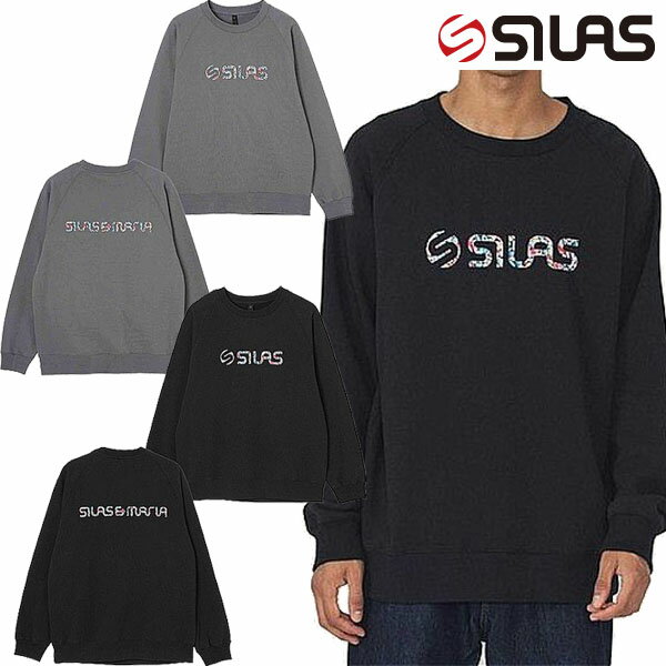 サイラス SILAS TABLET LOGO RAGLAN SWEATSHIRT スウェット トレーナー タブレット ロゴ メンズ レディース ユニセックス ブランド 新..