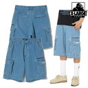 エクストララージ XLARGE DENIM CARGO SHORT PANTS デニム カーゴ ショーツ ショートパンツ ハーフパンツ ボトム メンズ ブランド ストリート