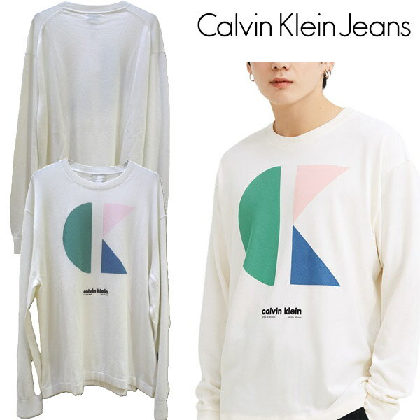 Х󥯥饤󥸡 CALVIN KLEIN JEANS Colorblock Logo Graphic Classic Sweater 顼֥å ...