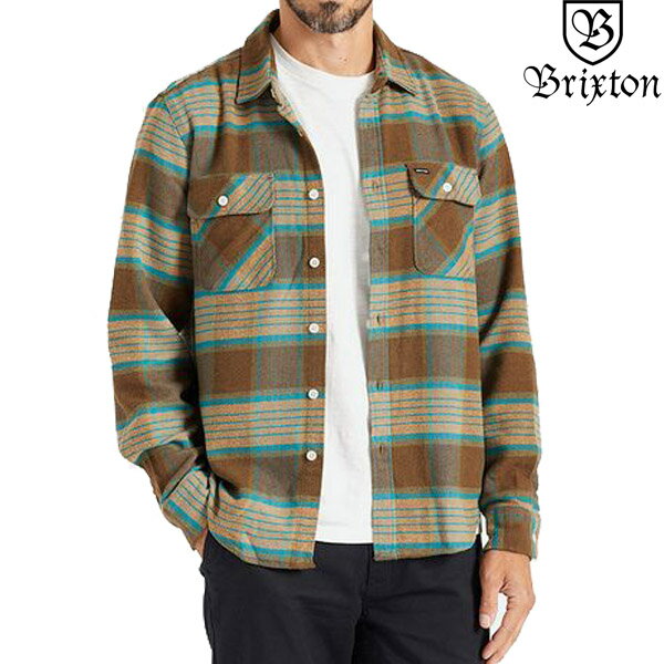 uNXg BRIXTON BOWERY L/S FLANNEL SHIRT MOJAVE 01213 lVc wr[l `bN AJW oCJ[ Vv Y uh