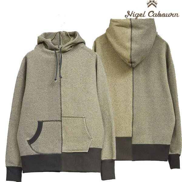 ナイジェル・ケーボン Nigel Cabourn スウェットパーカー ミックス ザクザク SWEAT PARKA MIX ZAKZAK 80450020001 ヴィンテージ ミリタリー メンズ ブランド