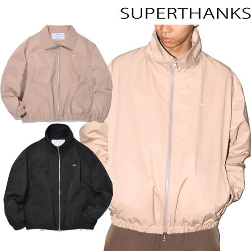 スーパーサンクス SUPERTHANKS Zip-up Short Jacket アウター ジップアップ ショート ジャケット ブランド ユニセックス 正規 スーパーサンクス SUPERTHANKS Zip-up Short Jacket アウター ジップアップ ショート ジャケット ブランド ユニセックス 正規