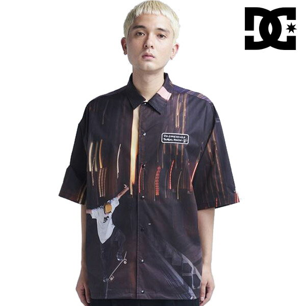 楽天FAITHSTOREディーシー DC BKL BLABACPHOTO SHIRT SS ALLOVER JS シャツ 半袖 羽織り 街並み フォト スケボー ストリート メンズ ブランド 新品 正規店