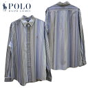 ポロ ラルフローレン POLO Ralph Lauren クラシック フィット ストライプド オックスフォード シャツ 長袖 マルチ 大人 ブランド 人気 ユニセックス 新品