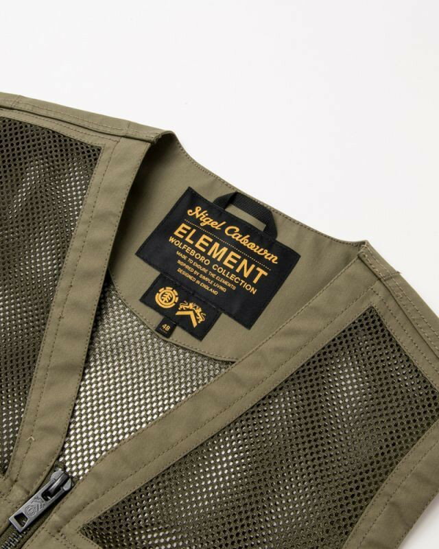 ナイジェル ケーボン Nigel Cabourn For Element Wolfeboro The Alder Hunting Vest ハンティングベスト メンズ ブランド ヴィンテージ Faithstore