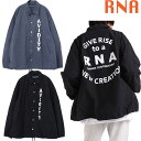 アールエヌエー RNA ボリュームコーチジャケット アウター ジャケット オーバーサイズ 人気 ブランド レディース 服