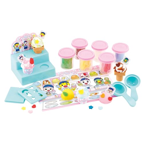 バンダイ(BANDAI) しまじろう まぜまぜぽん! 色も学べる! ねんどアイスやさん 対象年齢 3才以上 バンダイ(BANDAI) しまじろう まぜまぜぽん! 色も学べる! ねんどアイスやさん 対象年齢 3才以上