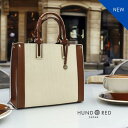 【翌日配送】 HUNDRED 2WAY ハンドバッグ トートバッグ レディース バッグ ショルダーバッグ 斜め掛け フェイクレザー カジュアル フォーマル シン...