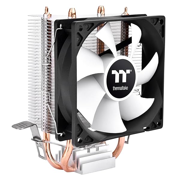 Thermaltake Contac 9 SE サイドフロー型 92mm PWMファン搭載 LGA1700、Socket AM5・AM4対応 CPUクーラー CL-P106-AL09WT-A FN2070