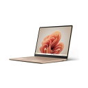 マイクロソフト Surface Laptop Go 3 / Office H&B 2021 搭載 / 12.4インチ /第12世代 Core-i5 /8GB/256GB / サンドストーン XK1-00015