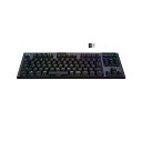 Logicool G ロジクール G ゲーミングキーボード テンキーレス ワイヤレス G913 TKL 薄型 GLスイッチ リニア 静音 日本語配列 LIGHTSPEED 無線 Bluetooth 接続対応 LIGHTSYNC RGB G913-TK(2)
