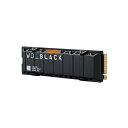 Western Digital ウエスタンデジタル WD BLACK M.2 SSD 内蔵 ヒートシンク搭載 2TB PS5動作確認済 NVMe PCIe Ge...