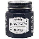 ターナー色彩(Turner Color) 水性ペイント アイアンペイント 黒皮鉄ブラック IRK20020 200ml