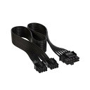 CORSAIR 12+4ピン 電源ユニット用モジュラーケーブル PCIe Gen 5 Type-4 600W 12VHPWR フラットケーブル ブラック CP-8920284