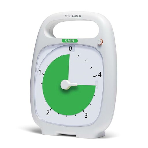 タイムタイマー(TIME TIMER) 勉強タイマー 5分 プラス ハンドル付き 学習アラーム TT05-W タイムタイマー(TIME TIMER) 勉強タイマー 5分 プラス ハンドル付き 学習アラーム TT05-W