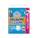 アテント うす型さらさらパンツ 通気性プラス L 男女共用 2回吸収 28枚【介助があれば歩ける方】【大容量】