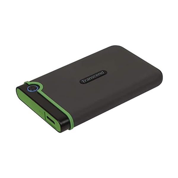 Transcend ポータブルHDD 2TB 【PS5/PS4 メーカー動作確認済】 耐衝撃 USB3.1 Gen1 3年 TS2TSJ25M3G(ミリタリーG)