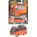 ホットウィール(Hot Wheels) ブールバード '67 フォルクスワーゲン サンババス 乗り物おもちゃ ミニカー 3歳から オレンジ HRT62