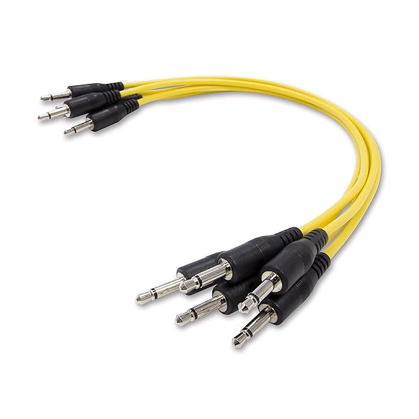 KORG(コルグ) パッチケーブル セット MS-CABLE-YL 5本入り イエロー