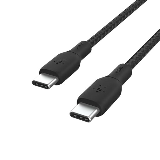 Belkin USB-C to USB-C 編組ケーブル 100W対応 急速充電 PD対応 超高耐久 MacBook/iPad mini/iPad Pro/iPad Air/Galaxy/Androidスマートフォン対応 2メートル ブラック BOO Belkin USB-C to USB-C 編組ケーブル 100W対応 急速充電 PD対応 超高耐久 MacBook/iPad mini/iPad Pro/iPad Air/Galaxy/Androidスマートフォン対応 2メートル ブラック BOO