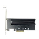 玄人志向 M.2 NVMe SSD→PCI Express x4接続変換ボード M.2H-PCIE(2)