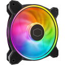 Cooler Master MasterFan MF120 Halo2 120mm ARGB Gen2 PCケースファン ブラック MFL-B2DN-21NP2-R2 FN1893(2)