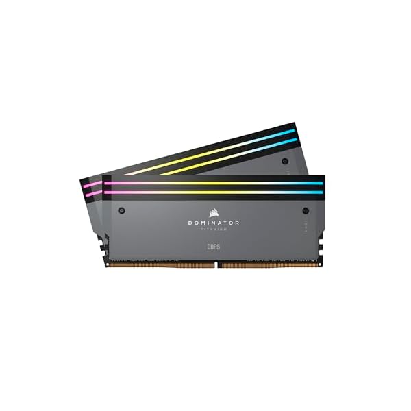 CORSAIR DDR5-6000MHz デスクトップPC用メモリ DOMINATOR TITANIUM DDR5シリーズ (PC5-48000) AMD EXPOメモリキット 64GB グレー [32GB×2枚] CL30 CMP64GX5M2B6
