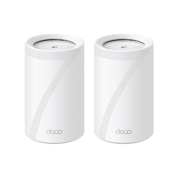 TP-Link WiFi 7 ルーター メッシュ WiFi システム トライバンド 5760 Mbps (6GHz) + 2880 Mbps (5GHz) + 574Mbps (2.4GHz) 2.5Gbps イーサネットポートx1 シームレスAIメ