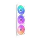 NZXT F360 RGB Core White 3ファン搭載 360mm シングルフレーム RGBファン RF-U36HF-W1 FN2267