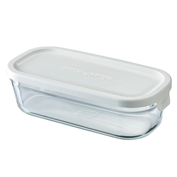iwaki イワキ 保存容器 パック&レンジ 浅型 ハーフ 500ml ホワイト 冷凍 オーブン レンジ 可能