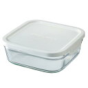 iwaki イワキ 保存容器 パック&レンジ 浅型 M 小 800ml ホワイト 冷凍 オーブン レンジ 可能