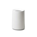 ideaco(イデアコ) ゴミ箱 丸形 6L 直径20✕高さ30cm TUBELOR white (チューブラー ホワイト)