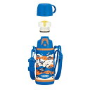 サーモス 水筒 真空断熱2ウェイボトル 0.6L/0.63L ブルーブラウン 直飲み コップ付き 子供用 通園通学 FJJ-602WF BLBW(3)