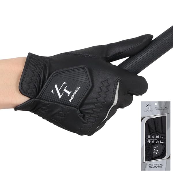 【ZEROFIT】インスパイラルグローブ ゴルフグローブ メンズ レディース ゴルフウェア グローブ 滑りにくい グリップ 両手用