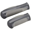 ブリヂストン(BRIDGESTONE) コンフォートグリップ 自転車 グリップ グレー SQ06-S F170321GRC