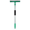 日本クリンテック ウインドクリーナー 幅25.5cm 全長69-123cm アルミ伸縮柄 水切りワイパー ショーウインドー 車 ガラス拭き 結露・汚れのお掃除