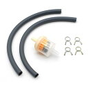 j-base 汎用 燃料フィルター 燃料ホース バンド セット バイク メンテナンス 7点セット