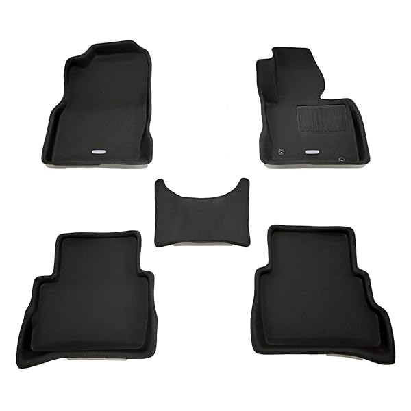 クラッツィオ(Clazzio) フロアマット 立体タイプ 1台分セット CX-5 KF系 H29/2~ NEWラバータイプ ブラック EZ-0728 【5EEZB0728K】