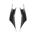 BMW F30 F34 F32 F36用カーボンファイバードアハンドルカバー、BMW 34シリーズ用内部ドアハンドルカバー(カーボンファイバー)