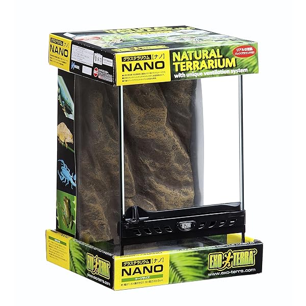 ジェックス EXO TERRA (エキゾテラ) グラステラリウム ナノ PT2601 フロントドア 爬虫類飼育ケージ W21..