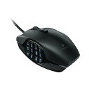 LOGITECH LOGICOOL MMO ゲーミングマウス G600 並 行 輸 入 品 ブラック