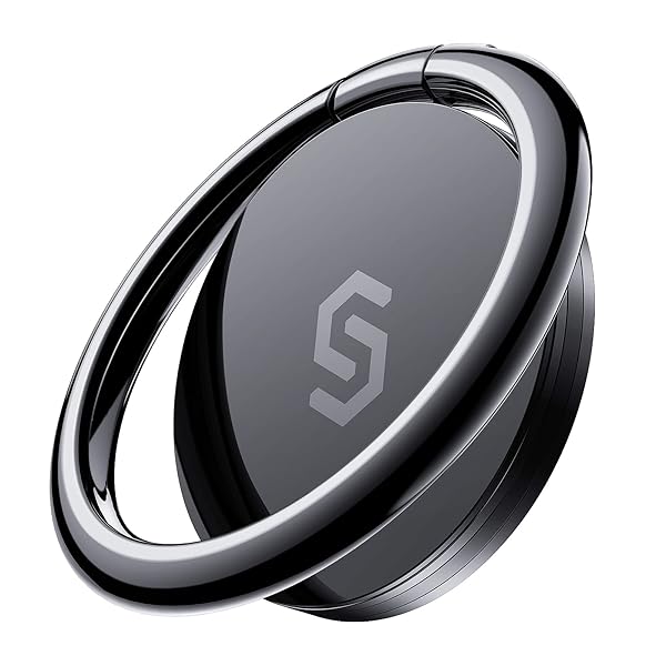 Syncwire スマホリング 携帯リング 薄型 [360°回転 ] 落下防止 指輪型 スタンド機能 ホールドリング フィンガーリング iPhone 16 Pro Max / 15 Pro / 15 / 14 /13 / 12 / 11 / XS/X