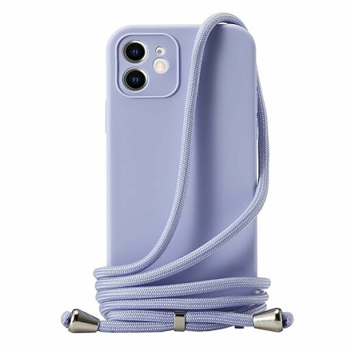 Handodo Apple iPhone 12 用 ケース iPhone 12 カバー ネック ショルダー ストラップ付き スマホ シリコン カバー 紐付き 斜めがけ 織りストラップ付き 調節可能なショルダー クロスボディ ネックレス 保護 Handodo Apple iPhone 12 用 ケース iPhone 12 カバー ネック ショルダー ストラップ付き スマホ シリコン カバー 紐付き 斜めがけ 織りストラップ付き 調節可能なショルダー クロスボディ ネックレス 保護