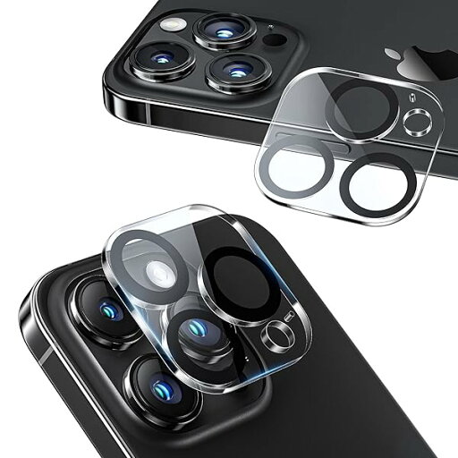 NIMASO カメラフィルム iPhone15Pro/ iPhone15ProMax 用 カメラレンズ 保護 カバー 強化ガラス 全面保護 黒縁取り 露出オーバー防止 アイフォン15プロ / 15プロマックス 対応 2枚セット NCM23H753 NIMASO カメラフィルム iPhone15Pro/ iPhone15ProMax 用 カメラレンズ 保護 カバー 強化ガラス 全面保護 黒縁取り 露出オーバー防止 アイフォン15プロ / 15プロマックス 対応 2枚セット NCM23H753