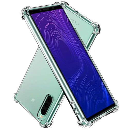 Hy+ Xperia 10 II 耐衝撃 ケース SO-41A SOV43 カバー ストラップホール 米軍MIL規格 クリア 衝撃吸収ポケット内蔵 TPU ケース Hy+ Xperia 10 II 耐衝撃 ケース SO-41A SOV43 カバー ストラップホール 米軍MIL規格 クリア 衝撃吸収ポケット内蔵 TPU ケース