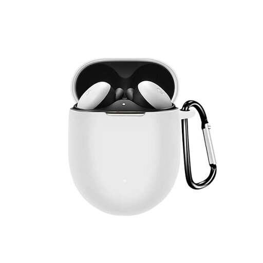 CABOBE Google Pixel Buds Pro 用 ケース 全面保護カバー シリコンケース耐衝撃 防水 防塵 装着充電可能 全面保護 落下防止 キズ防止 指紋防止 Google Pixel Buds Pro 対応(ホワイト) CABOBE Google Pixel Buds Pro 用 ケース 全面保護カバー シリコンケース耐衝撃 防水 防塵 装着充電可能 全面保護 落下防止 キズ防止 指紋防止 Google Pixel Buds Pro 対応(ホワイト)